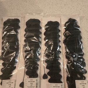 Deep Wave Human Crochet Hair